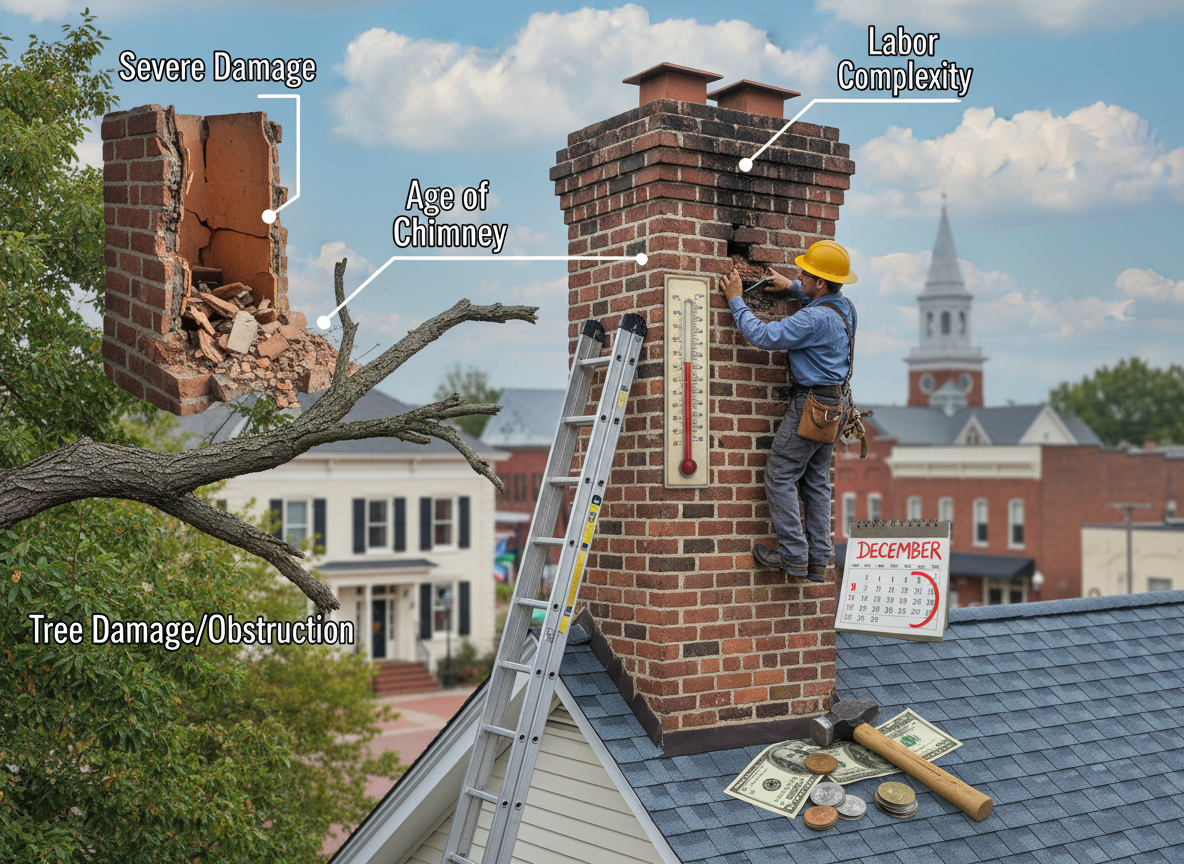 Chimney Repair in Woodbourne, OH 45458