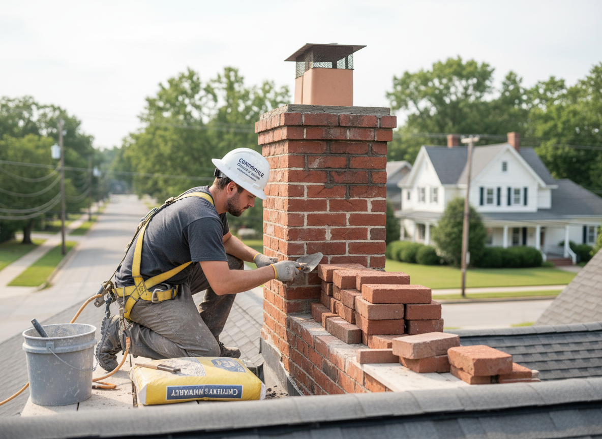 Chimney repair in Washington Township
