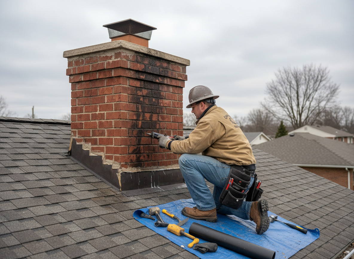 chimney leak repair in Centerville