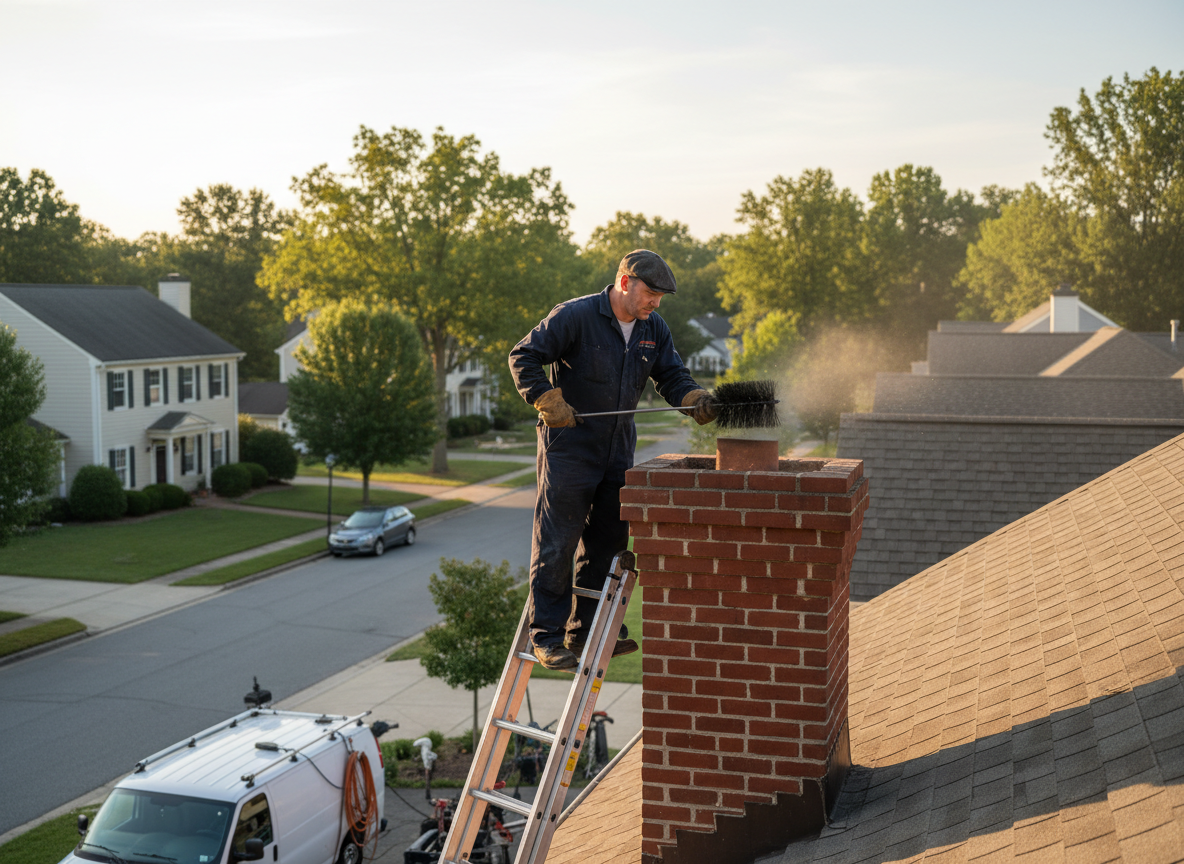 chimney sweep near me in Centerville